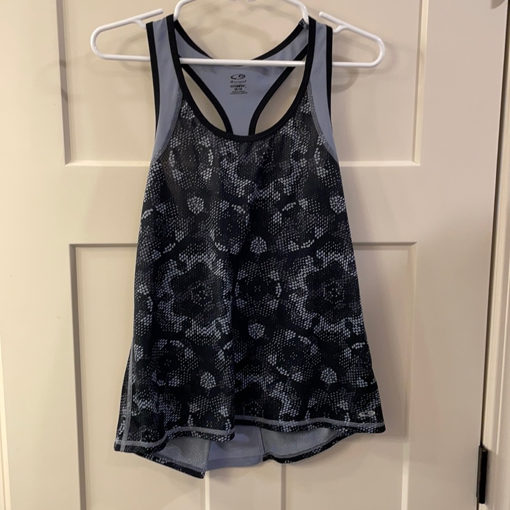 Champion duo dry women’s athletic tank top medium